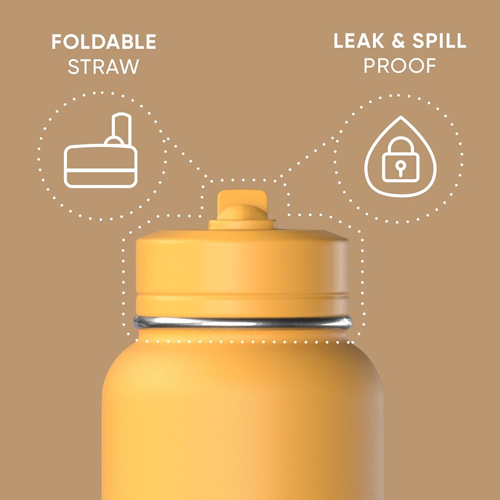 Amazon.com: Hydrapeak 32oz Sport Insulated Water Bottle with
